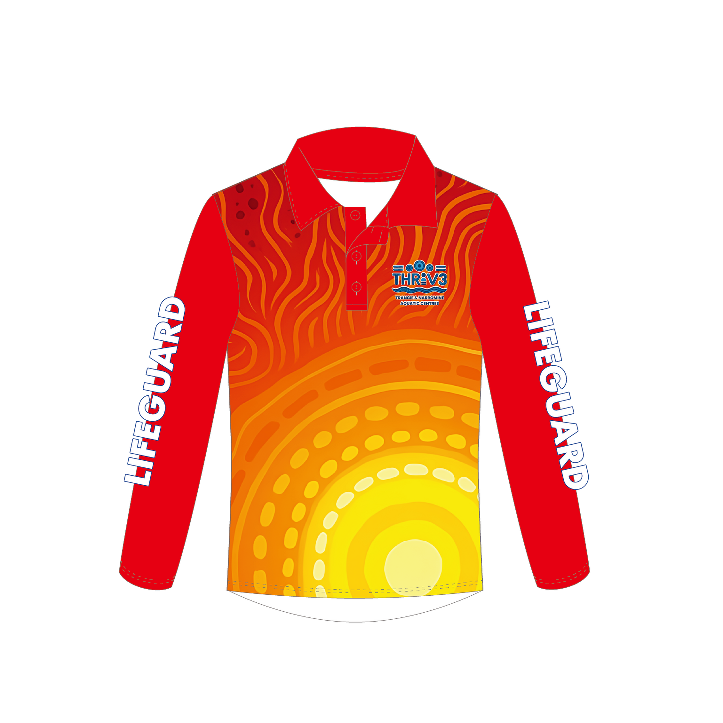 Thriv3 | Pool Lifeguard LS Polo
