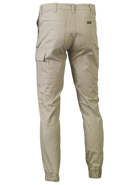 Connect Civil Works | Stretch Cotton Drill Cargo Cuffed Pants