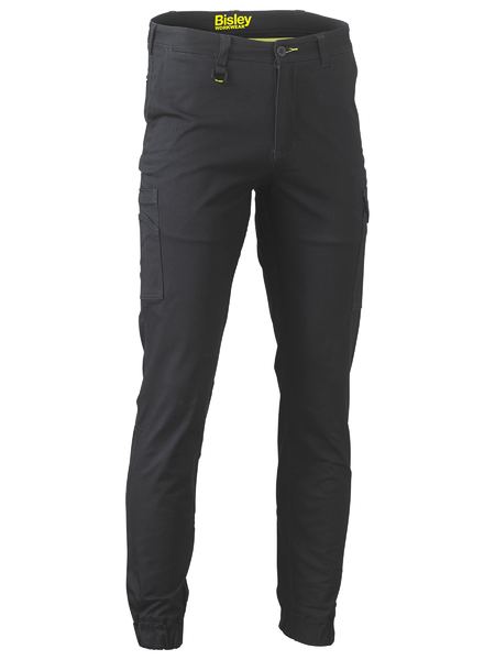 Connect Civil Works | Stretch Cotton Drill Cargo Cuffed Pants