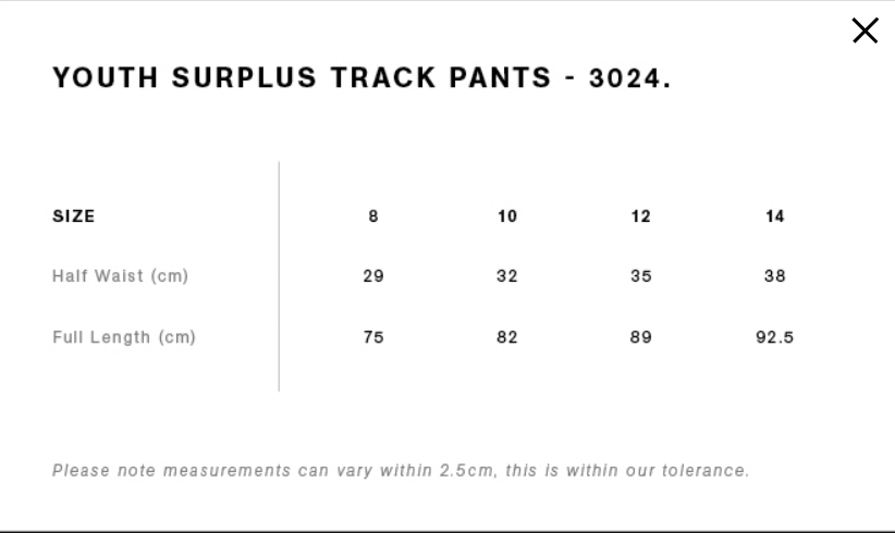 Munen Muso | Tracksuit Pants
