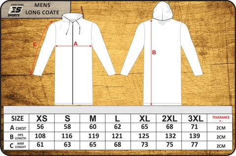 Wellington Amateur Swimming Club | Longline Deck Jacket