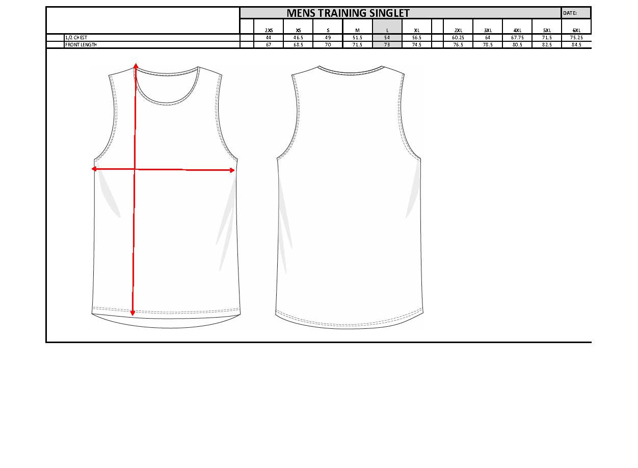 SUNRISE SHOTS | Club Singlet