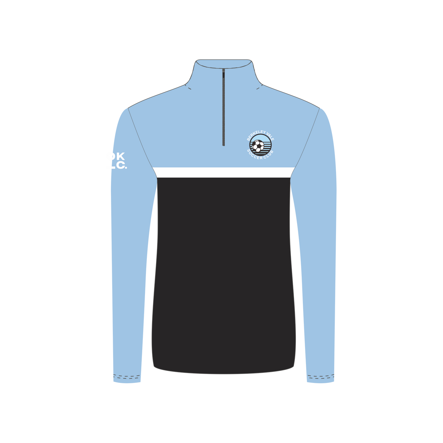 Berkeley Vale Soccer Club | 1/4 Zip Warm-Up Sweater