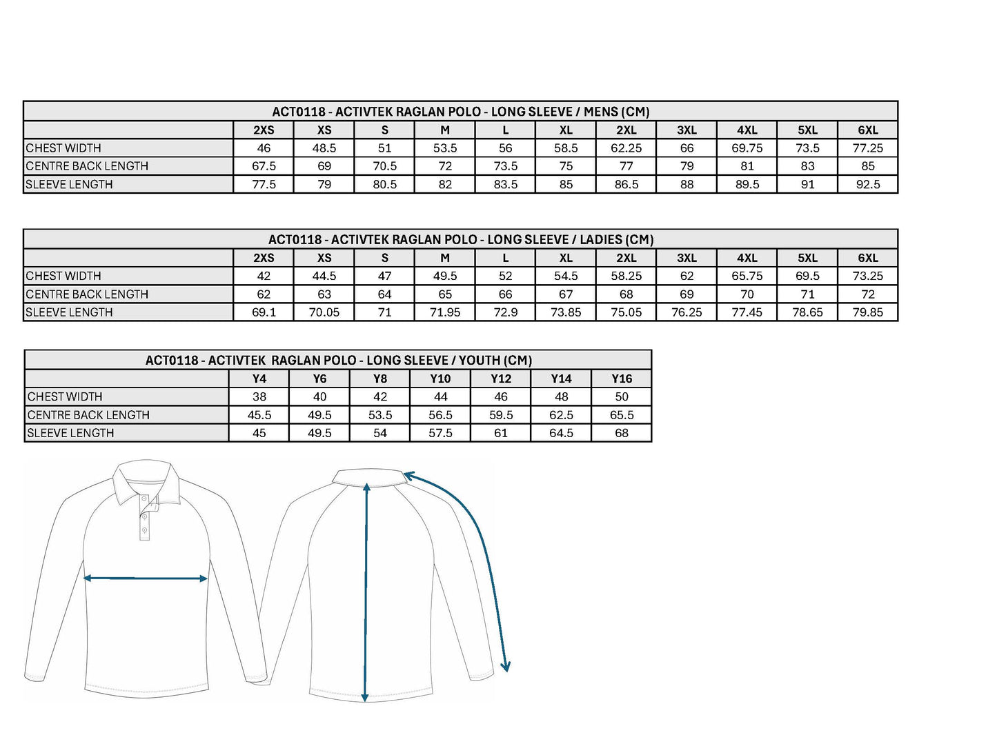CCLO | Long Sleeve Polo with Cuff