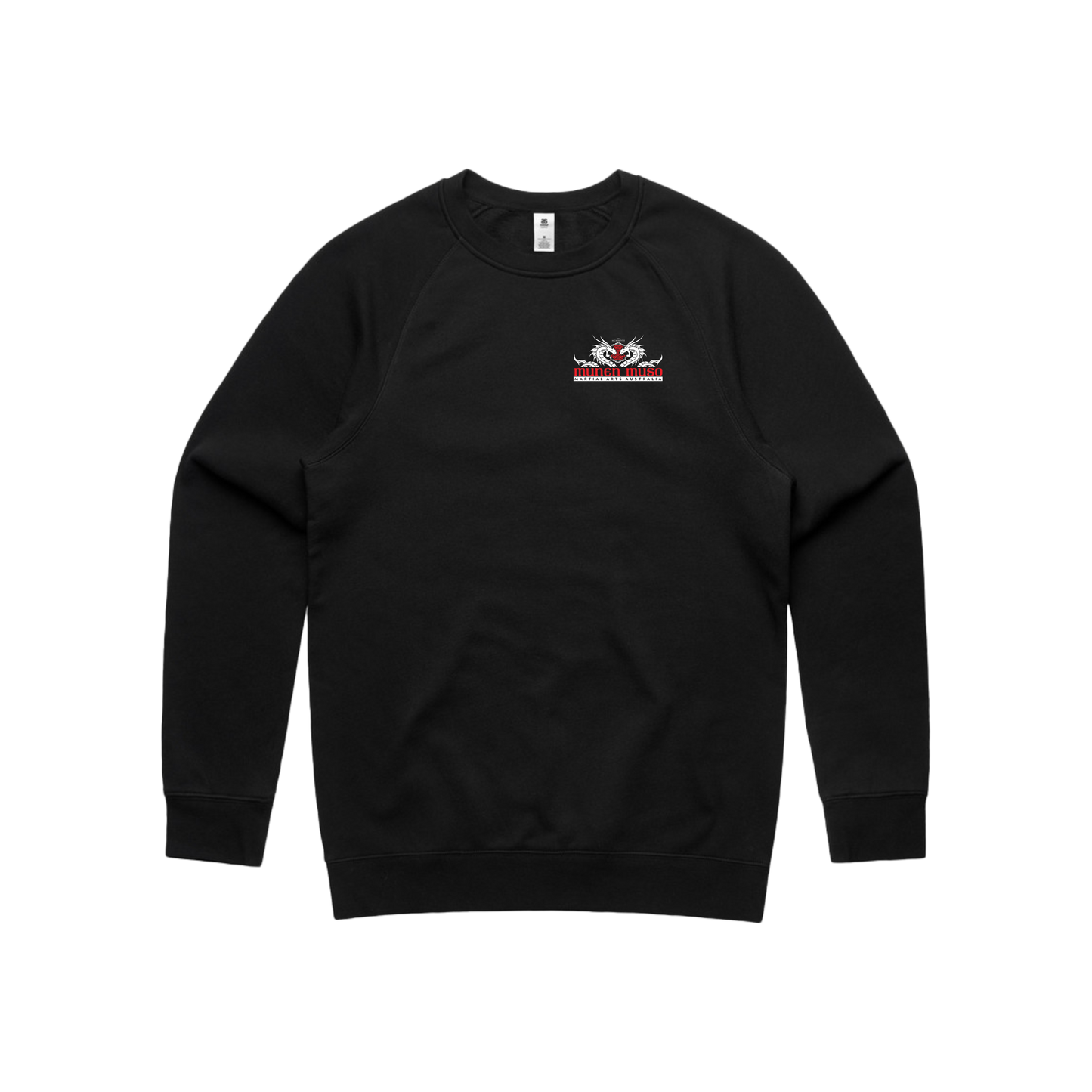 Munen Muso | Crew Sweater Front Logo