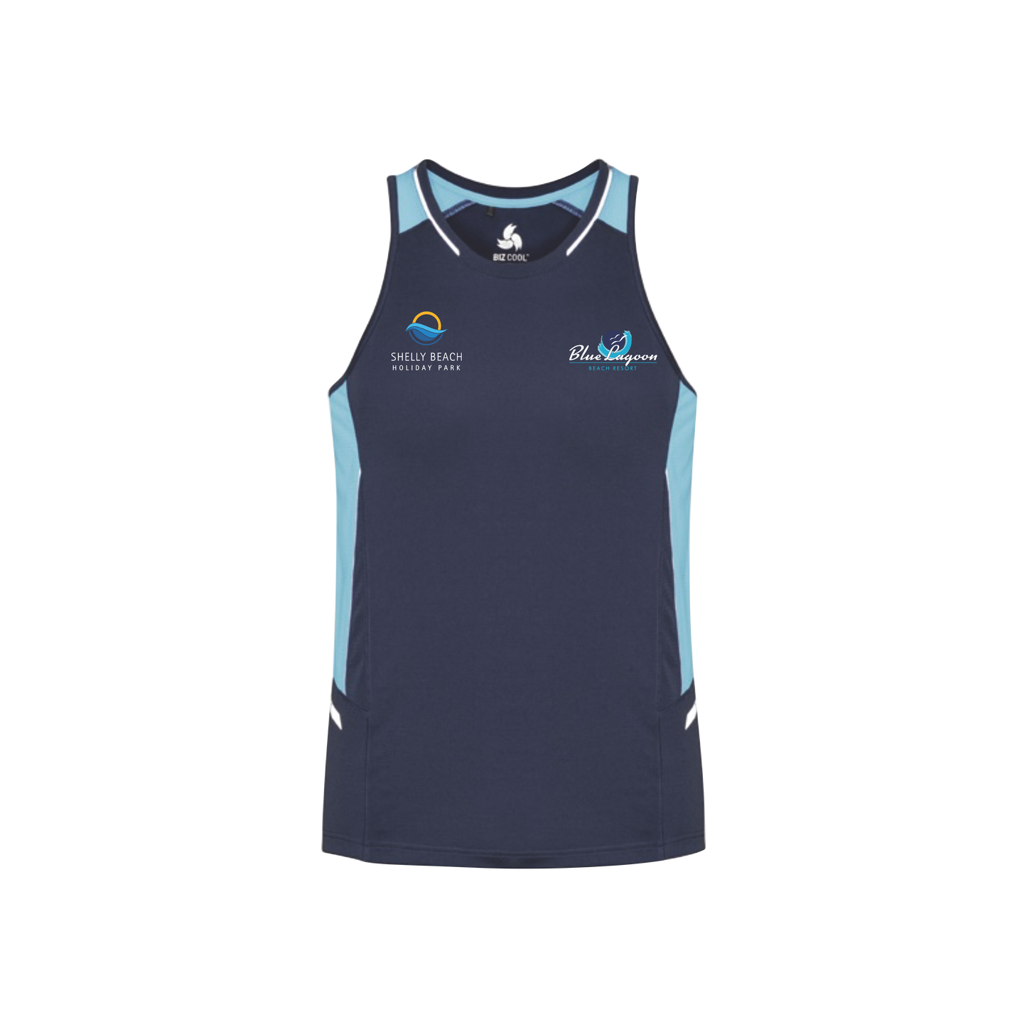 BLUE LAGOON | Womens Renegade Singlet
