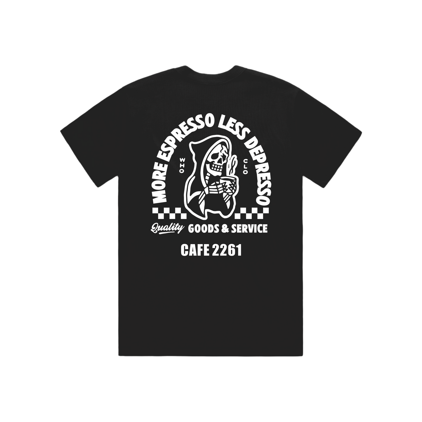 Cafe 2261 | More Espresso, Less Depresso Tee