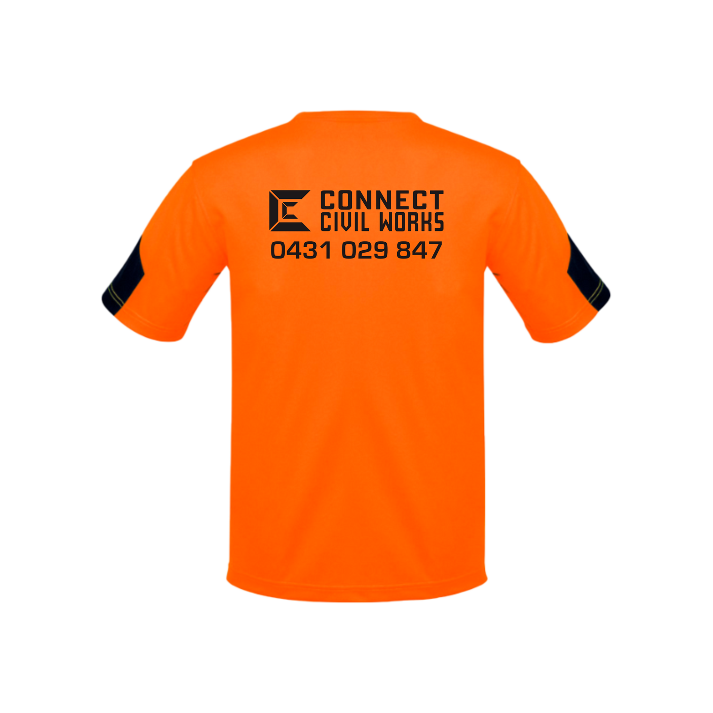 Connect Civil Works | Hi Vis Squad Tee