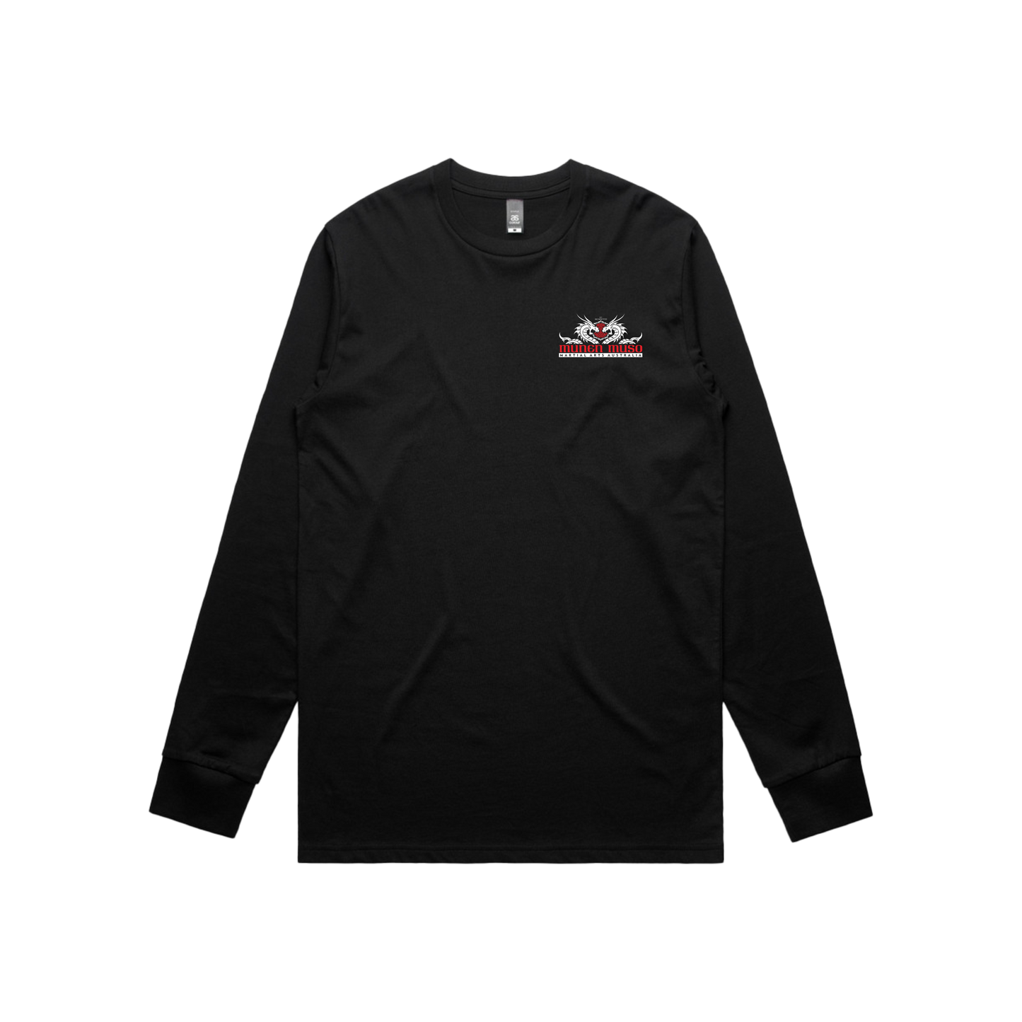 Munen Muso | Long Sleeve Front Logo Tee