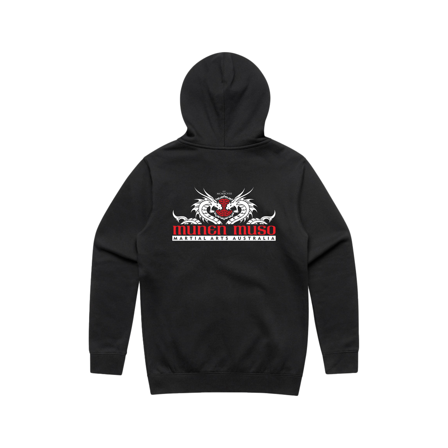 Munen Muso | Zip Hoodie Front Logo
