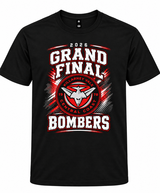 KILLARNEY VALE BOMBERS AFC | Grand Final T-shirt