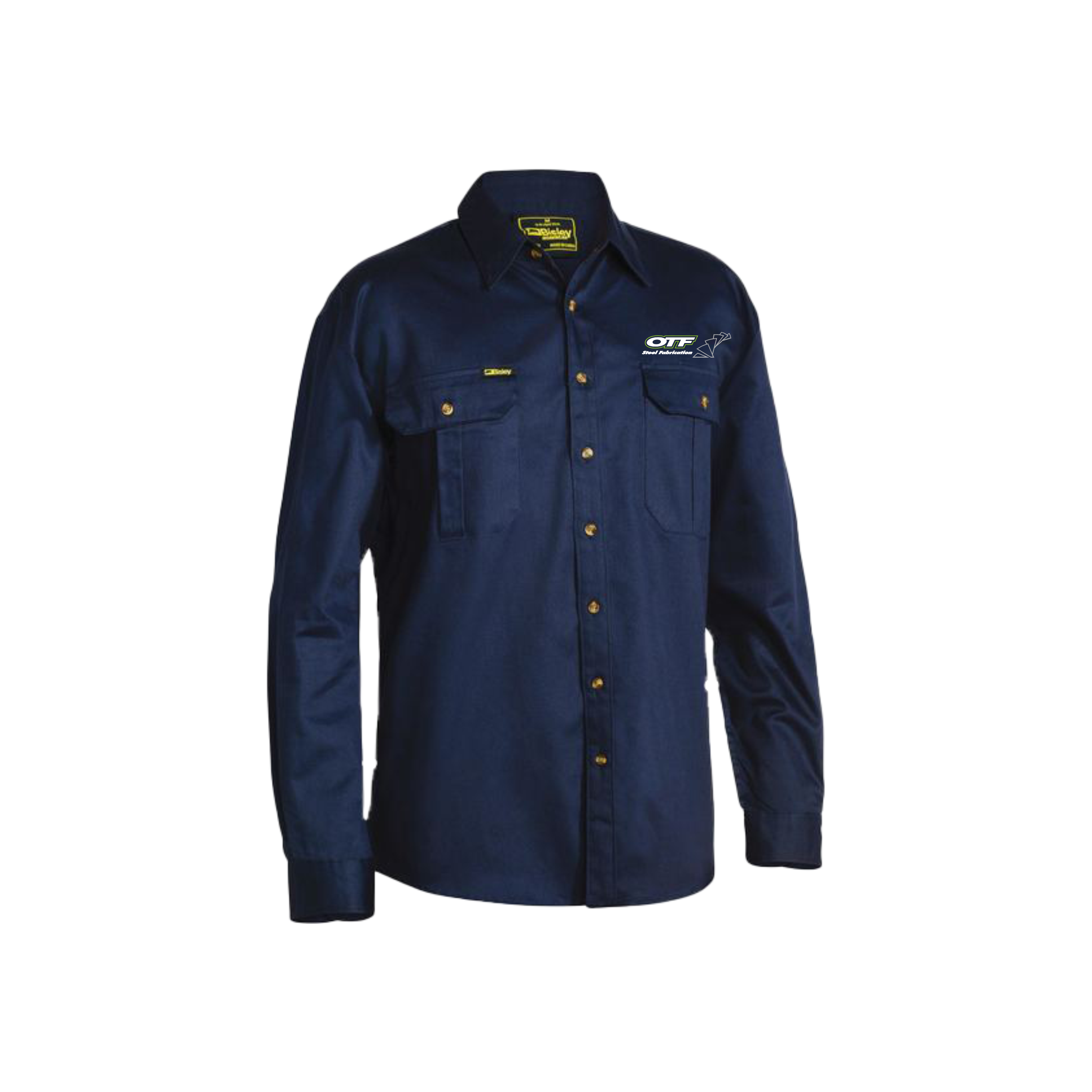 OTF Steel Fabrication | Original Cotton Drill Shirt - Long Sleeve ...