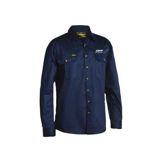 OTF Steel Fabrication | Original Cotton Drill Shirt - Long Sleeve