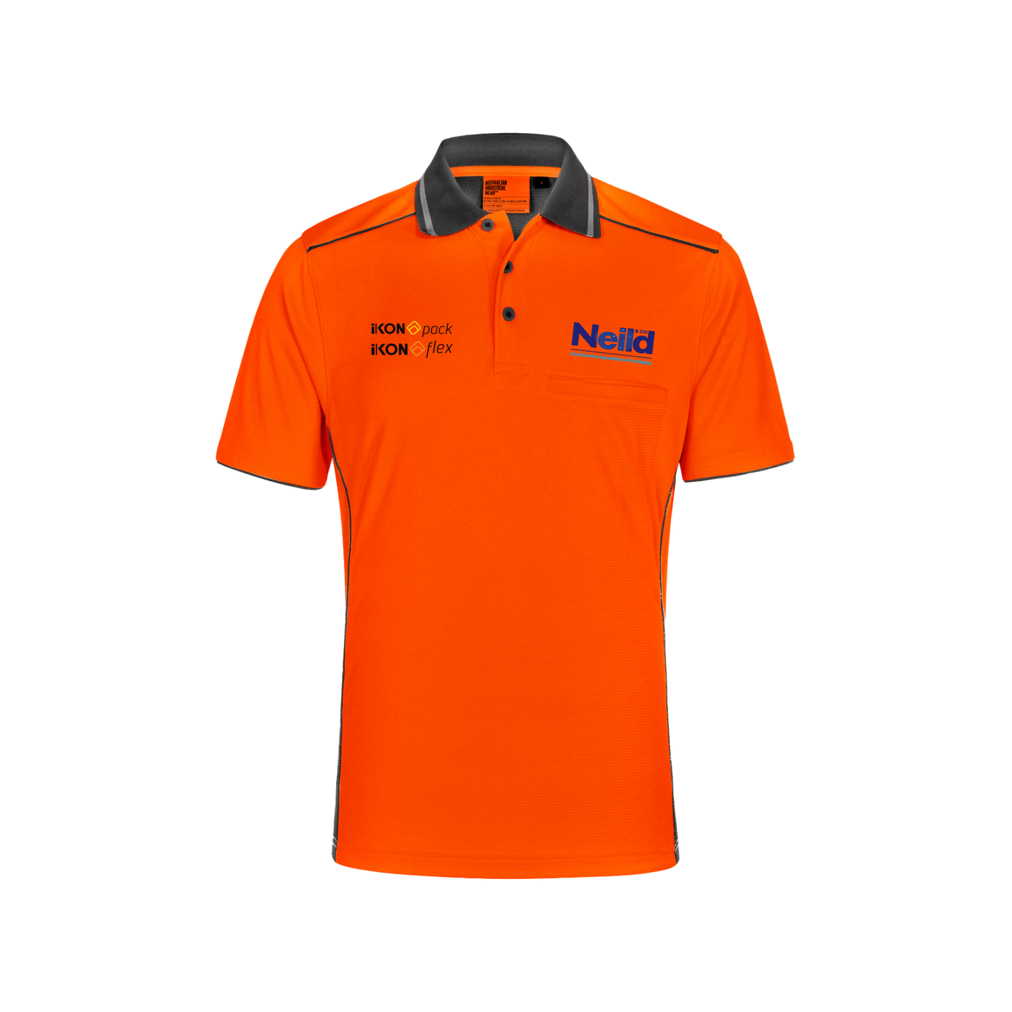 Neild & Co. | Hi-Vis Bamboo Charcoal Polo