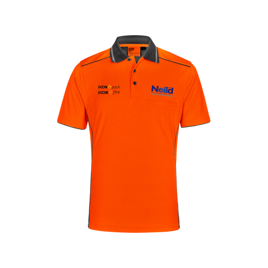 Neild & Co. | Hi-Vis Bamboo Charcoal Polo