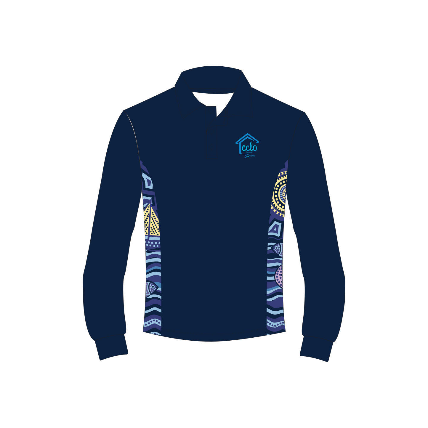 CCLO | Long Sleeve Polo with Cuff