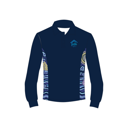 CCLO | Long Sleeve Polo with Cuff
