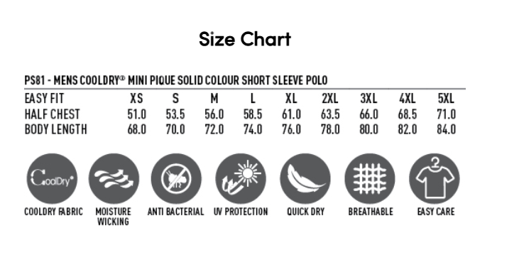 NEW ERA CC&FS | Cooldry Pique Soild Colour S/S Polo