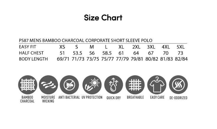 Neild & Co. | Bamboo Charcoal Corporate Polo