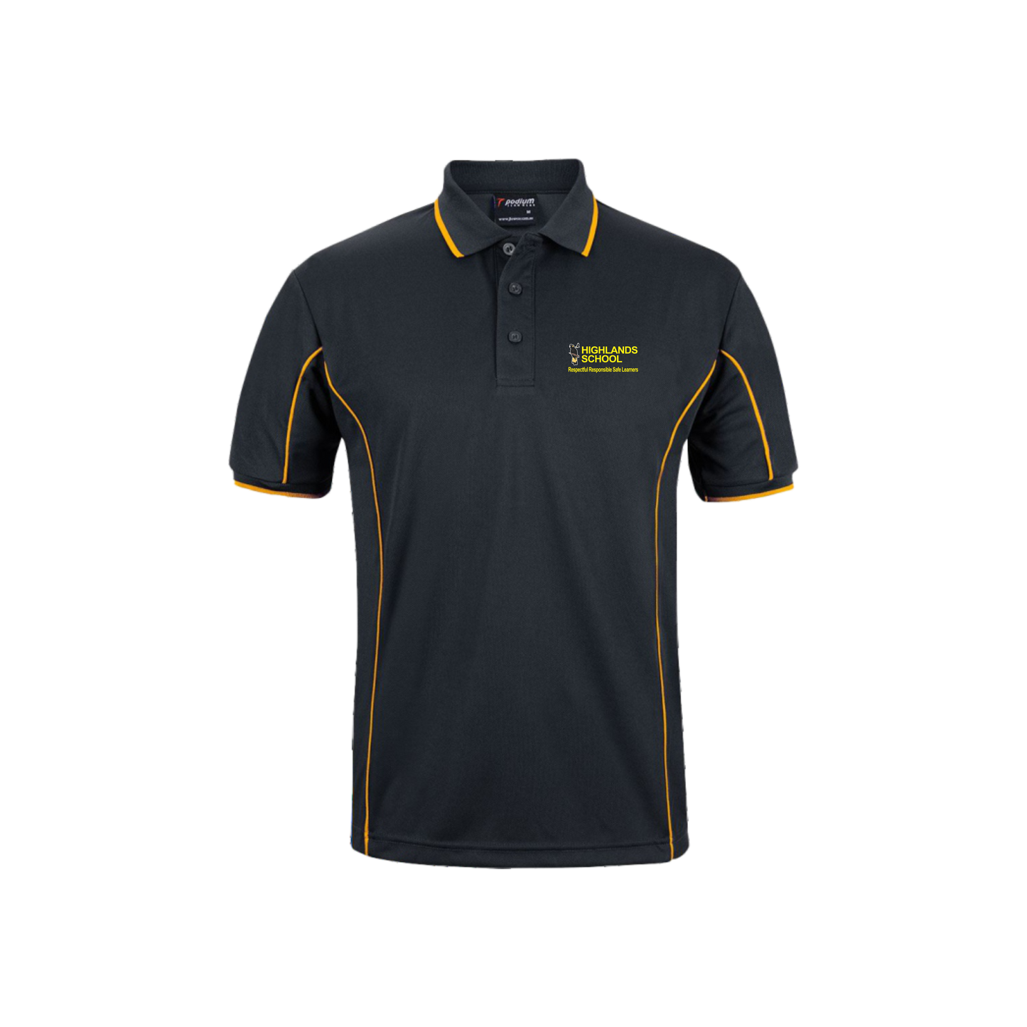 HIGHLANDS SCHOOL | PODIUM POLO WITH PIPING
