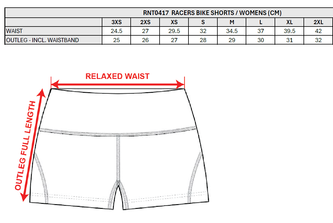 Talow Athletic | Racers Bike Short