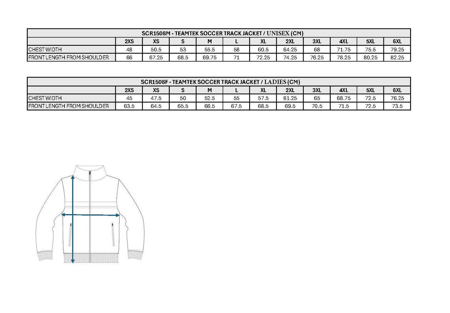 Woden Valley Soccer Club  | Academy Track Jacket