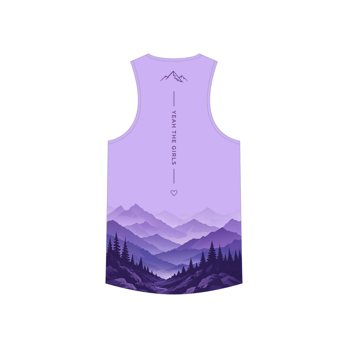 Yeah The Girls RUN CLUB | RunTek Racer Back Singlet