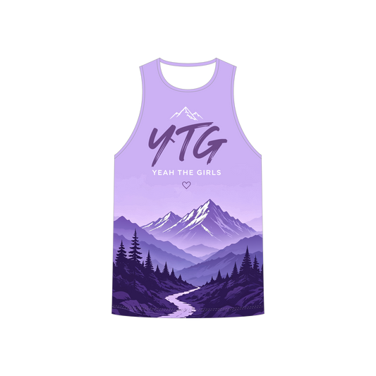 Yeah The Girls RUN CLUB | RunTek Racer Back Singlet