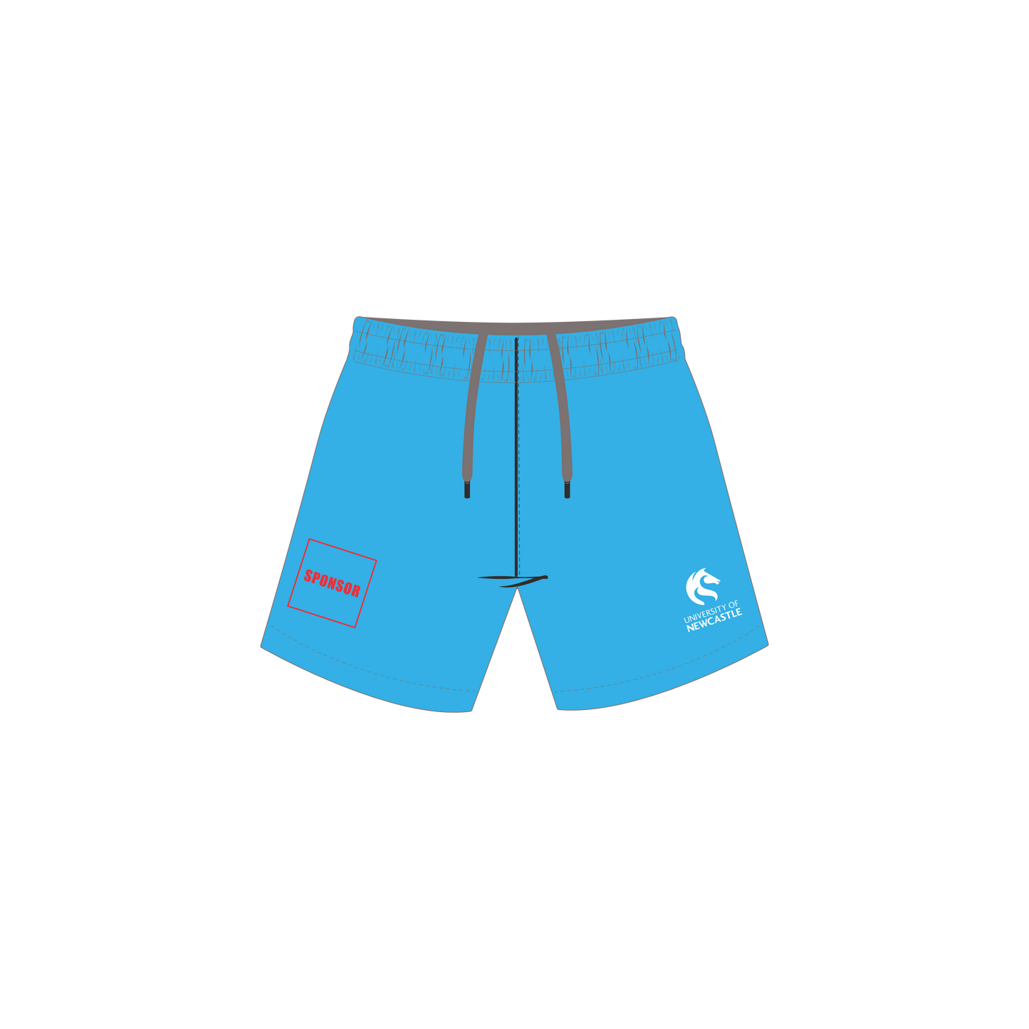 Newcastle UNI - NUSport - CLUBS | ActivTek Mesh Short no pockets (THE SHARD)