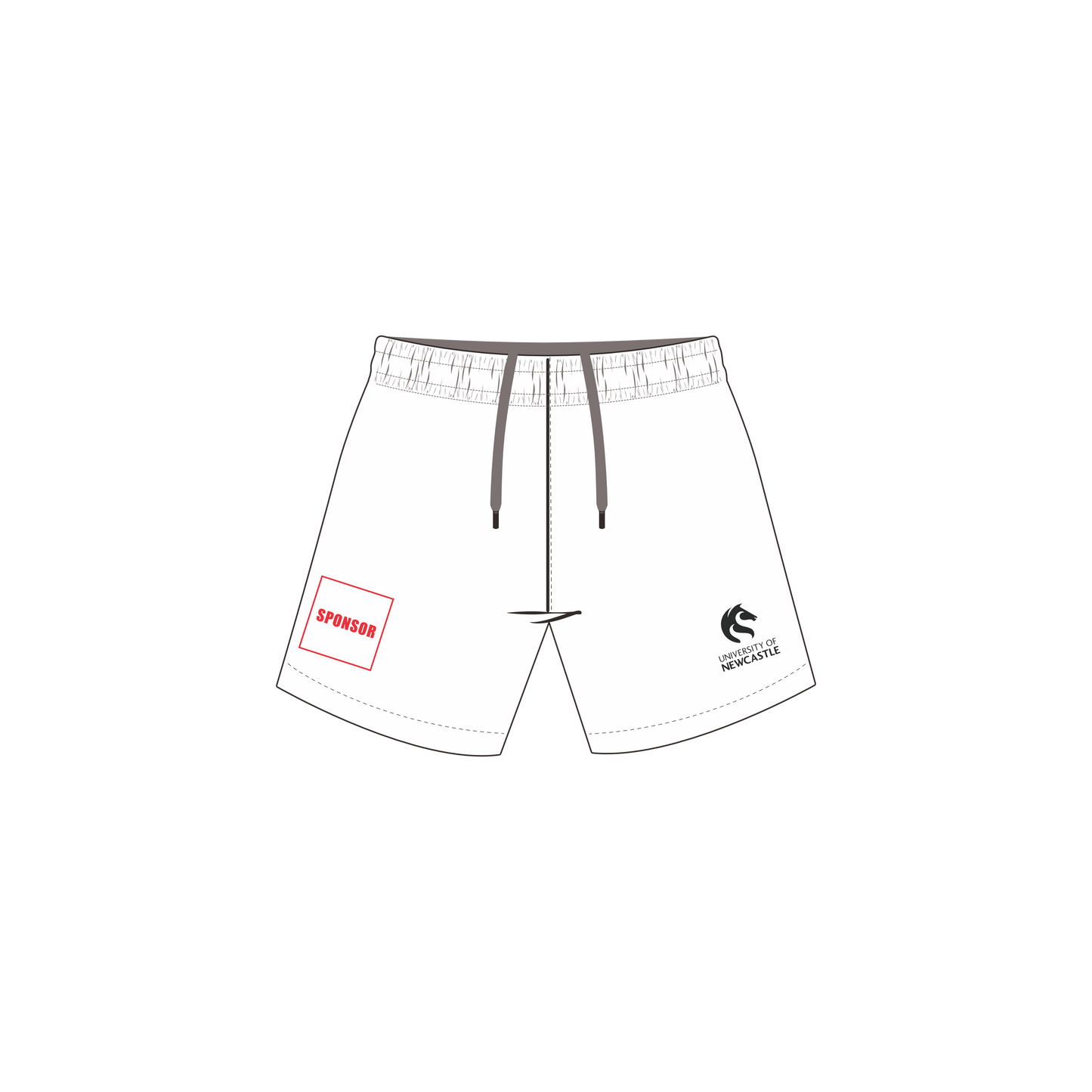 Newcastle UNI - NUSport - CLUBS | ActivTek Mesh Short no pockets (THE SHARD)