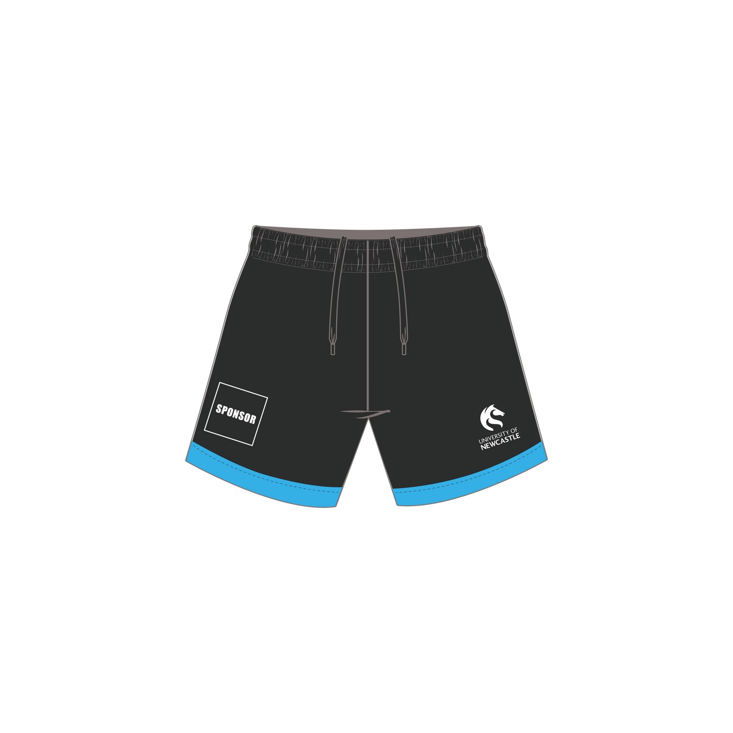 Newcastle UNI - NUSport - CLUBS | ActivTek Mesh Short no pockets (THE HORIZON)