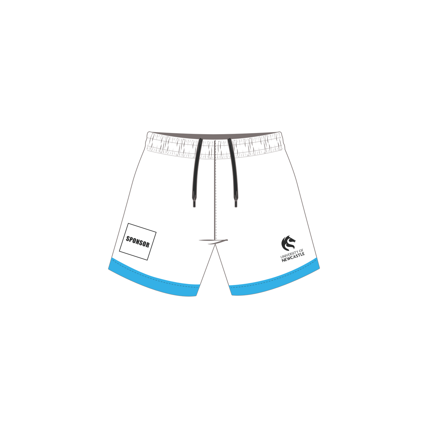 Newcastle UNI - NUSport - CLUBS | ActivTek Mesh Short no pockets (THE HORIZON)