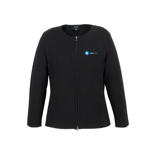 NEW ERA CC&FS | Biz Collection Womens 2-Way Zip Cardigan