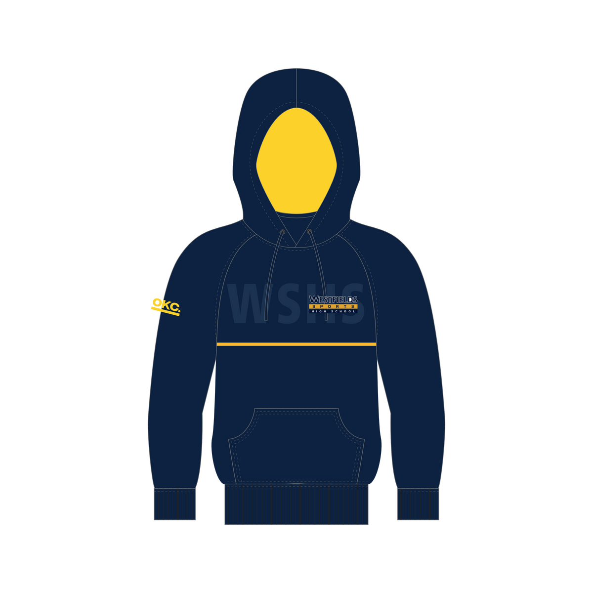 Westfield Sports High School - TSP | Hybrid Hoodie