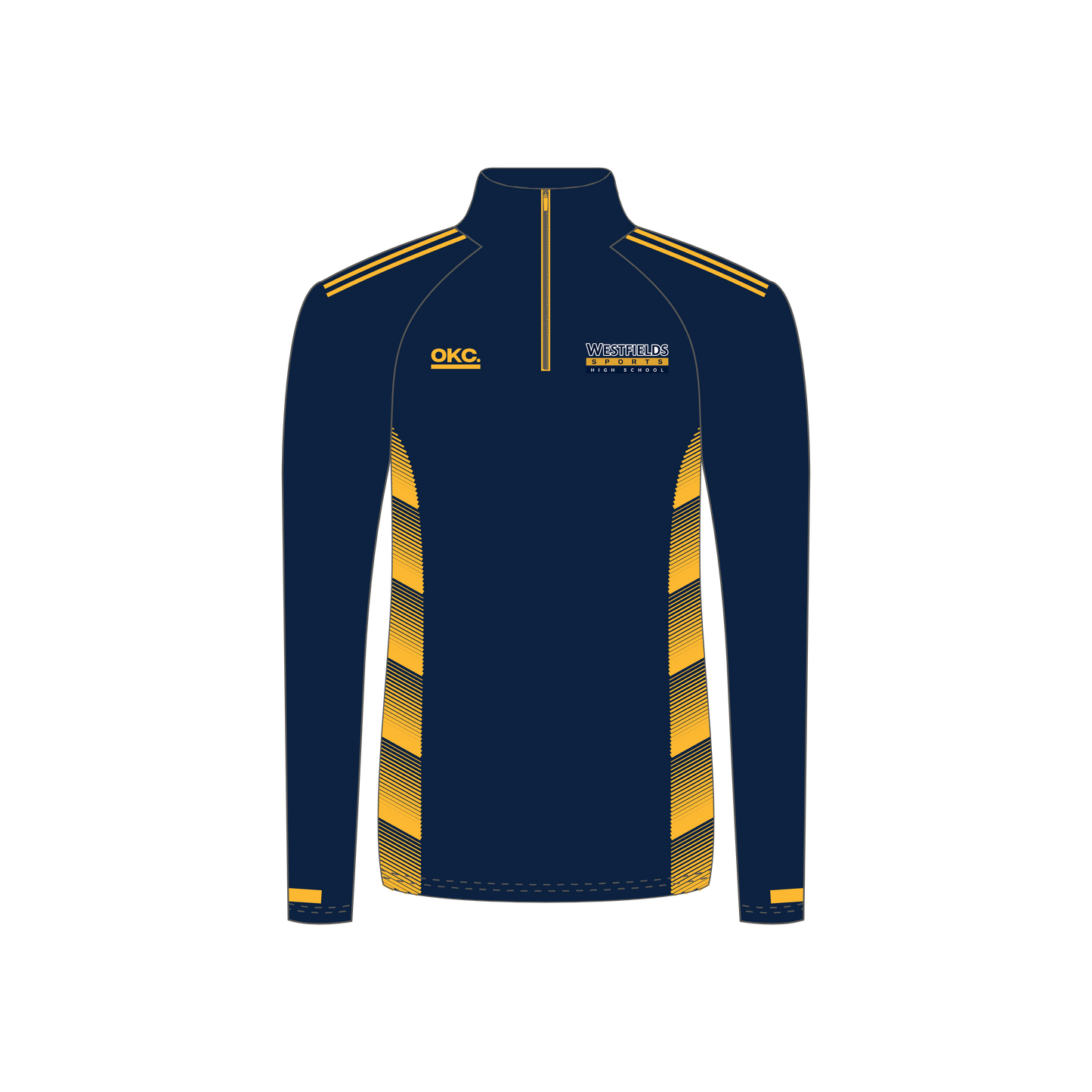 Westfield Sports High School - TSP | ¼ Zip Long sleeve Training top
