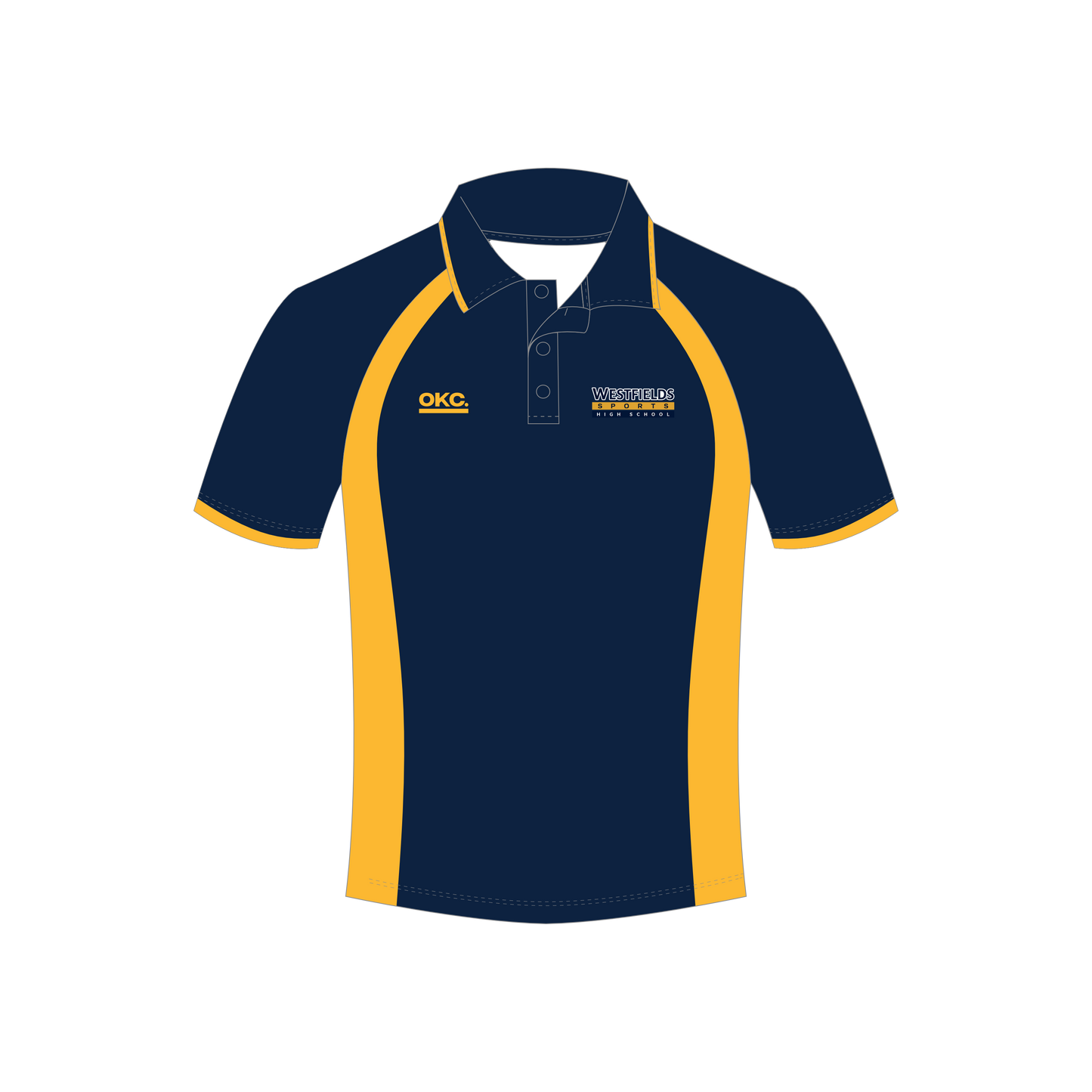 Westfield Sports High School - TSP | Activtek Short Sleeve Raglan Polo
